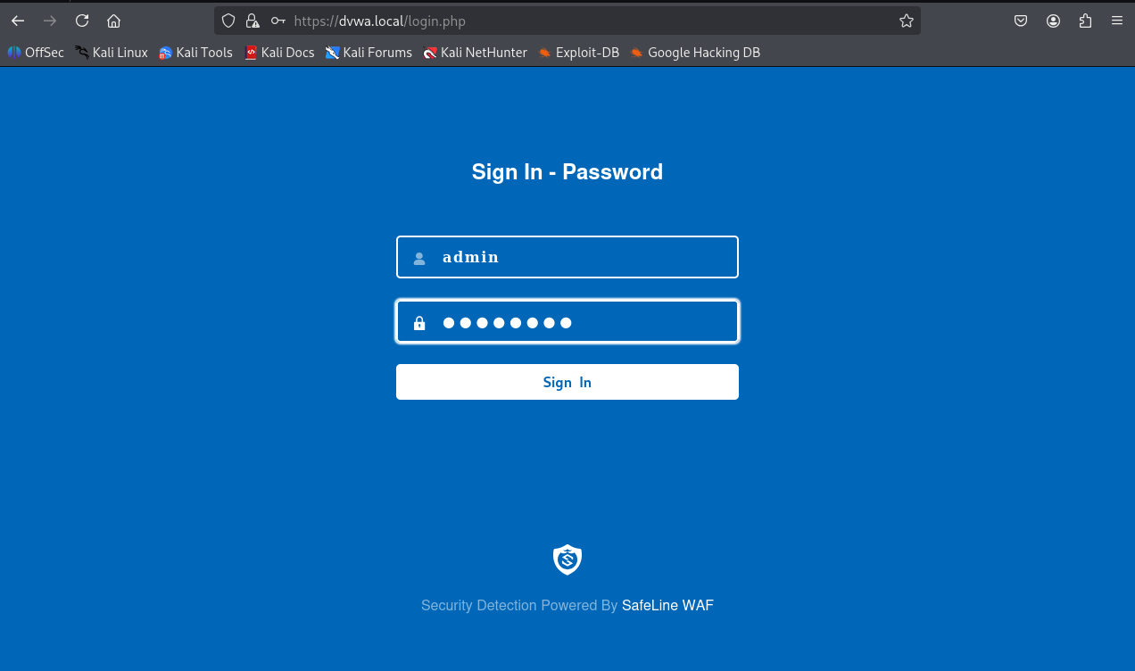 Auth screen 2